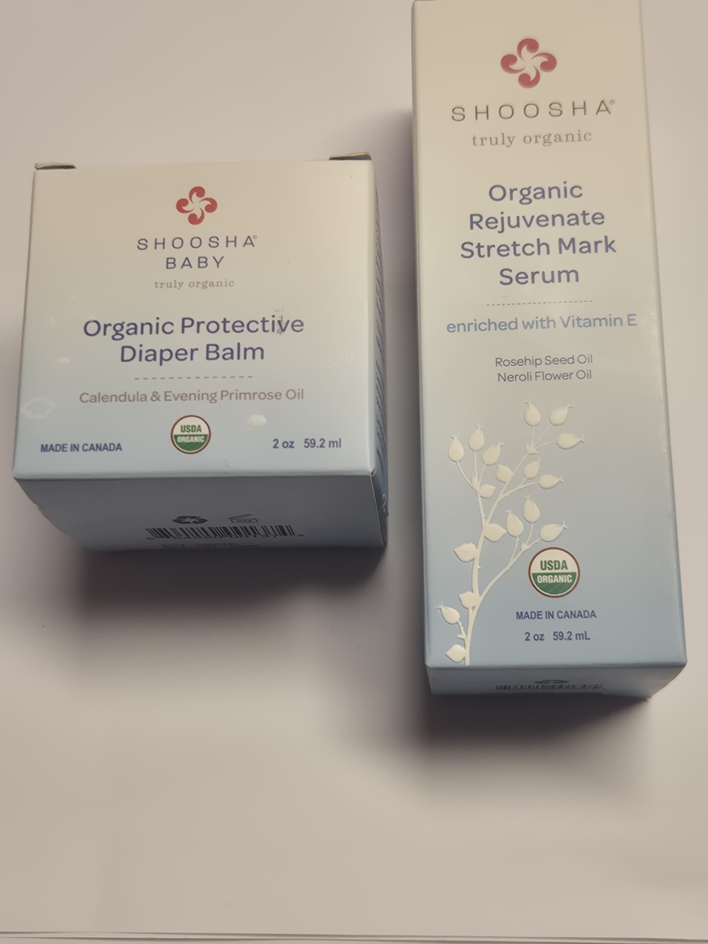 Shoosha Organic Rejuvenate Stretch Mark Serum & Diaper Balm